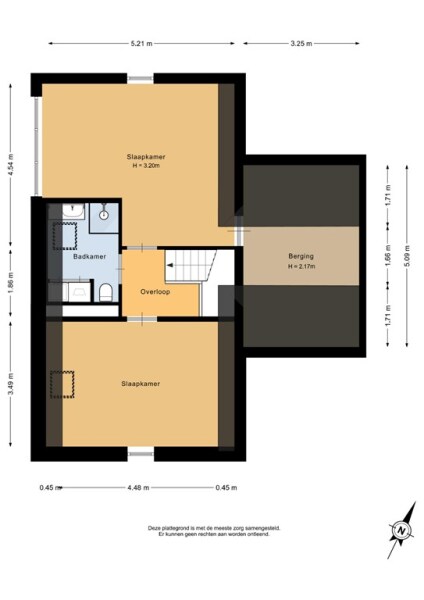 Floor Plan 3 - Binnengracht 8